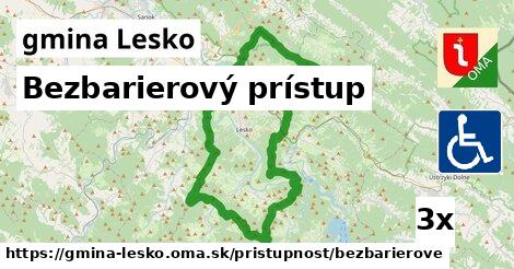 Bezbarierový prístup, gmina Lesko