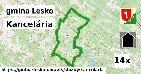 Kancelária, gmina Lesko