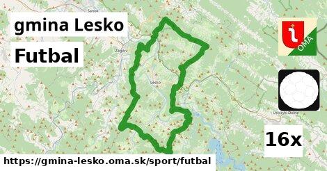 Futbal, gmina Lesko