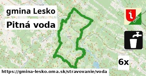 Pitná voda, gmina Lesko