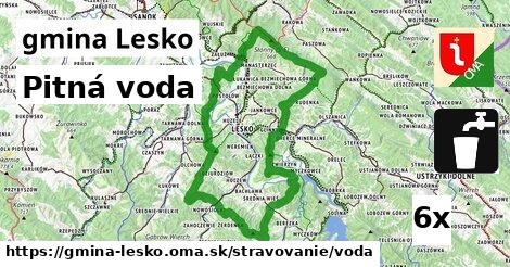 Pitná voda, gmina Lesko