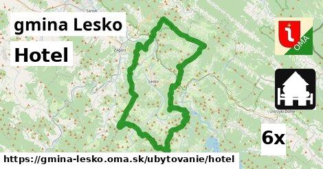 Hotel, gmina Lesko