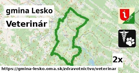 Veterinár, gmina Lesko