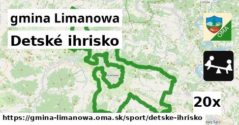 Detské ihrisko, gmina Limanowa