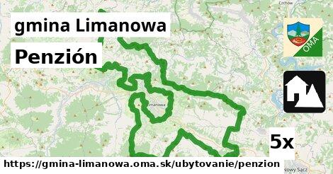 Penzión, gmina Limanowa