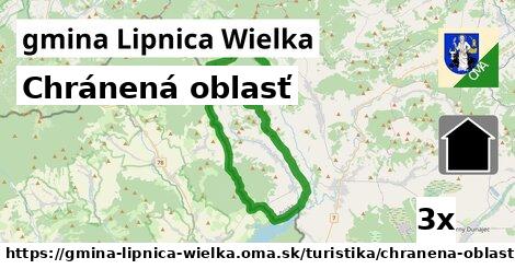 Chránená oblasť, gmina Lipnica Wielka