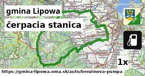 čerpacia stanica, gmina Lipowa