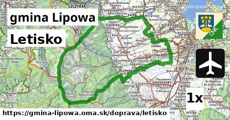 Letisko, gmina Lipowa