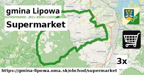 Supermarket, gmina Lipowa