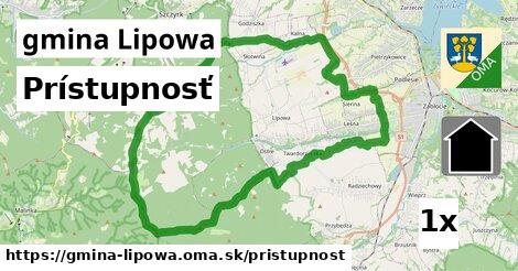 prístupnosť v gmina Lipowa