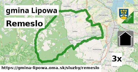 Remeslo, gmina Lipowa