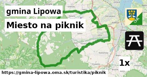 Miesto na piknik, gmina Lipowa