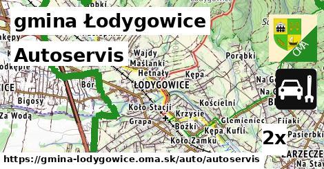 Autoservis, gmina Łodygowice