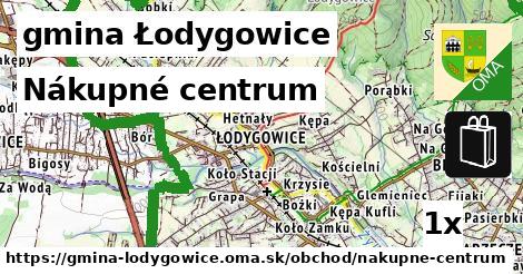 Nákupné centrum, gmina Łodygowice