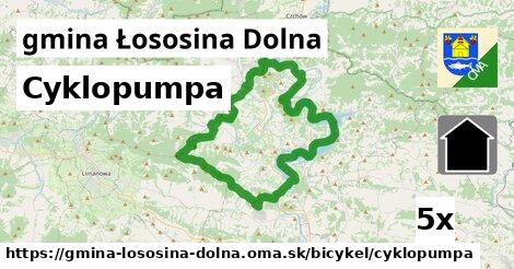 cyklopumpa v gmina Łososina Dolna