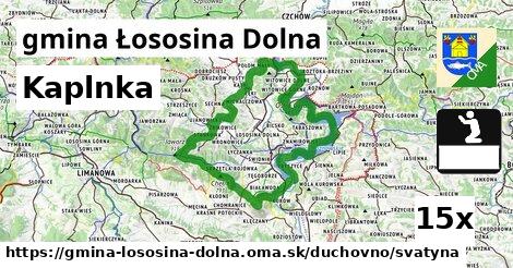 Kaplnka, gmina Łososina Dolna