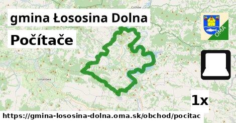 Počítače, gmina Łososina Dolna
