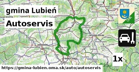 Autoservis, gmina Lubień