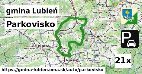 Parkovisko, gmina Lubień