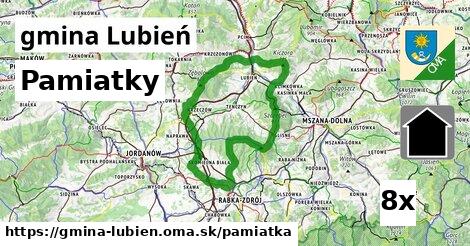 pamiatky v gmina Lubień