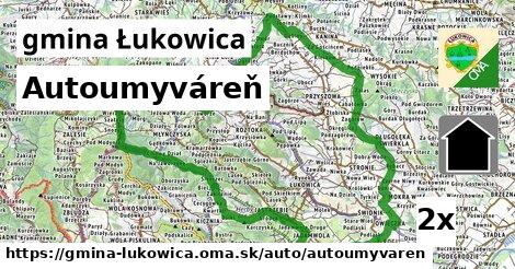 Autoumyváreň, gmina Łukowica
