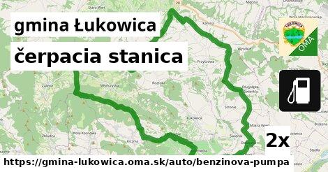 čerpacia stanica, gmina Łukowica