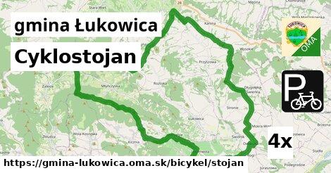 Cyklostojan, gmina Łukowica