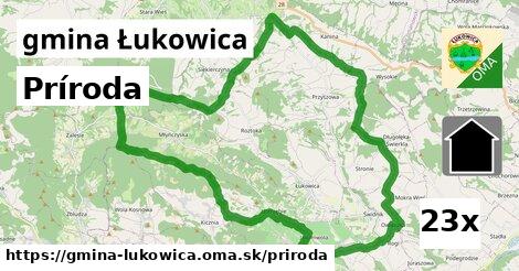 príroda v gmina Łukowica