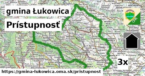 prístupnosť v gmina Łukowica