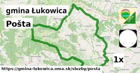 Pošta, gmina Łukowica