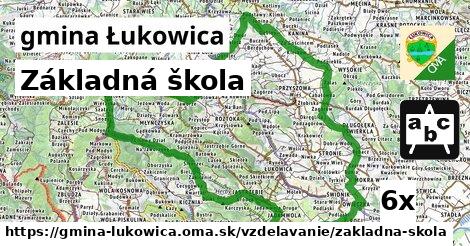 Základná škola, gmina Łukowica