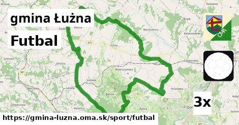 Futbal, gmina Łużna