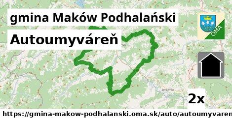 Autoumyváreň, gmina Maków Podhalański