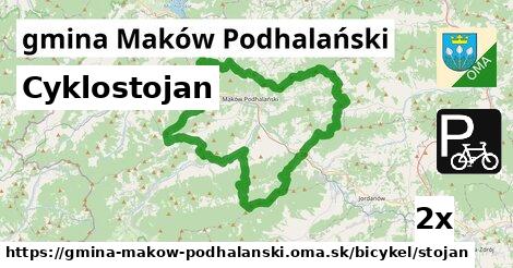 cyklostojan v gmina Maków Podhalański