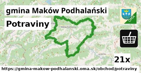 potraviny v gmina Maków Podhalański