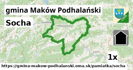 socha v gmina Maków Podhalański