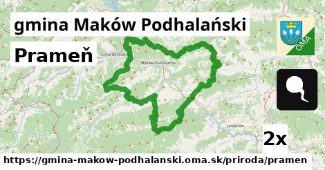 Prameň, gmina Maków Podhalański