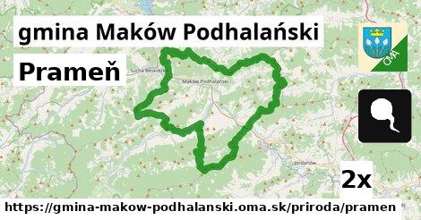 Prameň, gmina Maków Podhalański