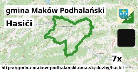 Hasiči, gmina Maków Podhalański