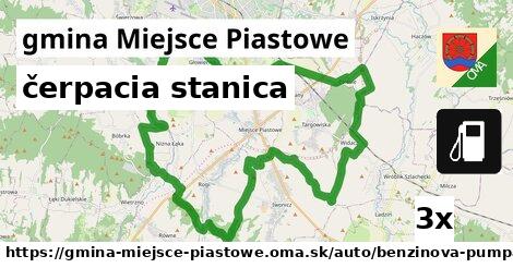 čerpacia stanica, gmina Miejsce Piastowe