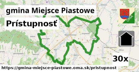prístupnosť v gmina Miejsce Piastowe