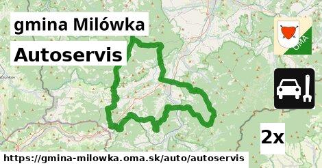 Autoservis, gmina Milówka