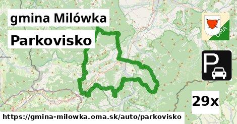 Parkovisko, gmina Milówka