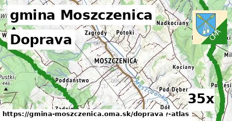 doprava v gmina Moszczenica