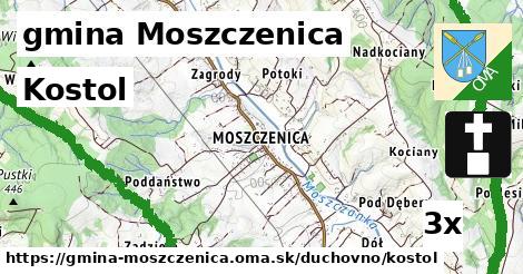 Kostol, gmina Moszczenica