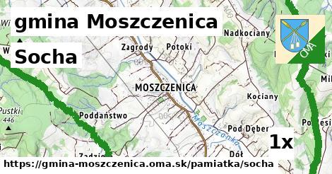 Socha, gmina Moszczenica