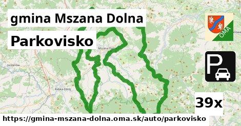 Parkovisko, gmina Mszana Dolna
