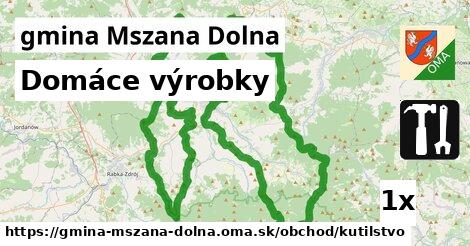 Domáce výrobky, gmina Mszana Dolna