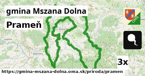 Prameň, gmina Mszana Dolna