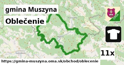 Oblečenie, gmina Muszyna